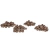 Milescraft Wood Plug Kit 300 pcs. - Variety Pack - Assorted 3/8 and 1/2 Wood Plugs and Buttons 5347